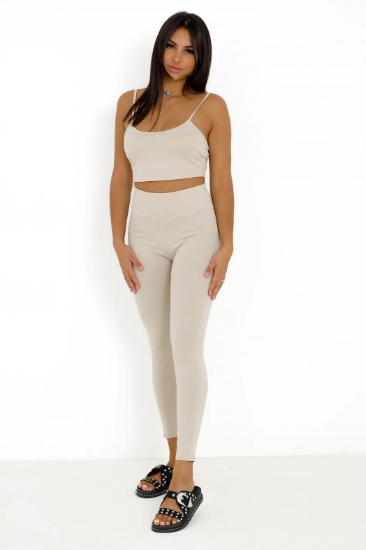 Ensemble Femme Débardeur Court + Legging