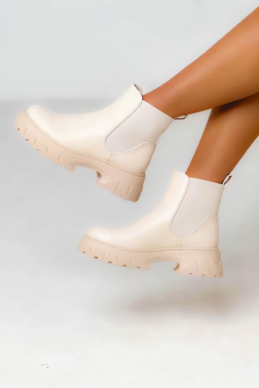 Boot´s Elastique Femme Beige