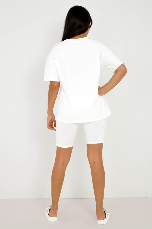 Ensemble T-Shirt + Cycliste