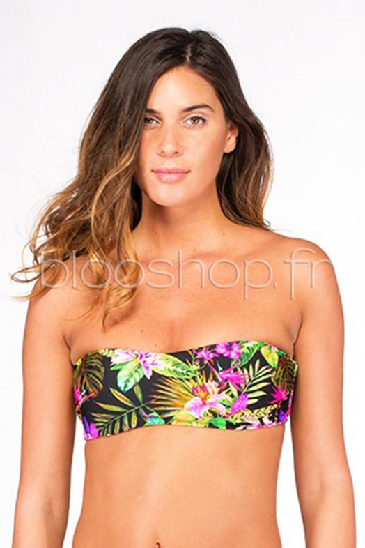 Haut de Maillot de Bain Femme Multicolore