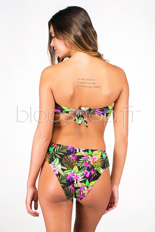 Haut de Maillot de Bain Femme Multicolore