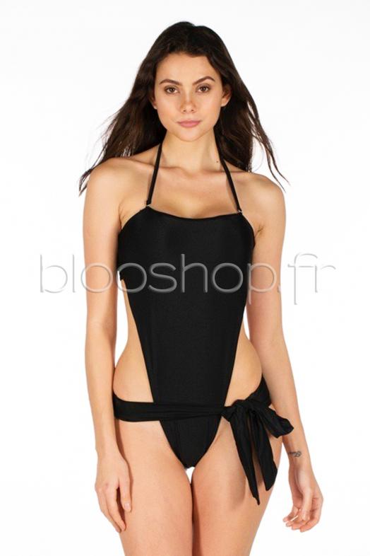 Maillot de Bain Femme Noir  Ref : 1932