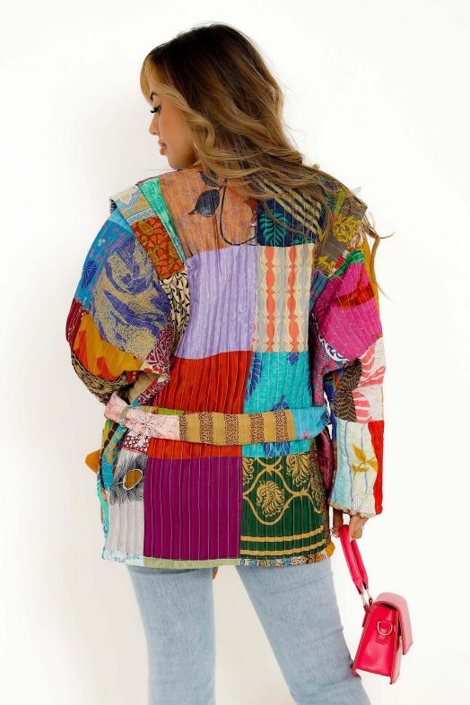 Veste Colorée Femme Multicolore