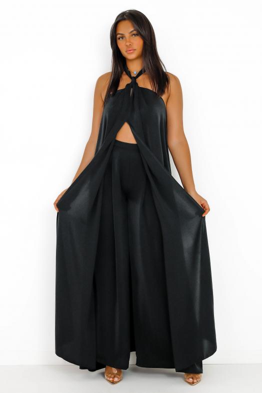 Ensemble Robe Ouverte + Pantalon