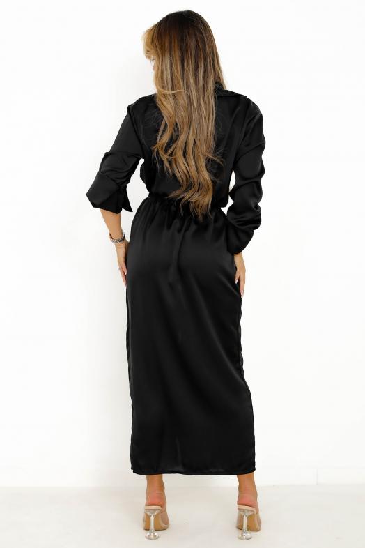 Ensemble Chemise + Jupe Femme Noir 