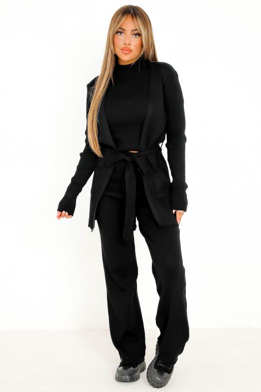 Ensemble 3 Pièces Femme Noir 