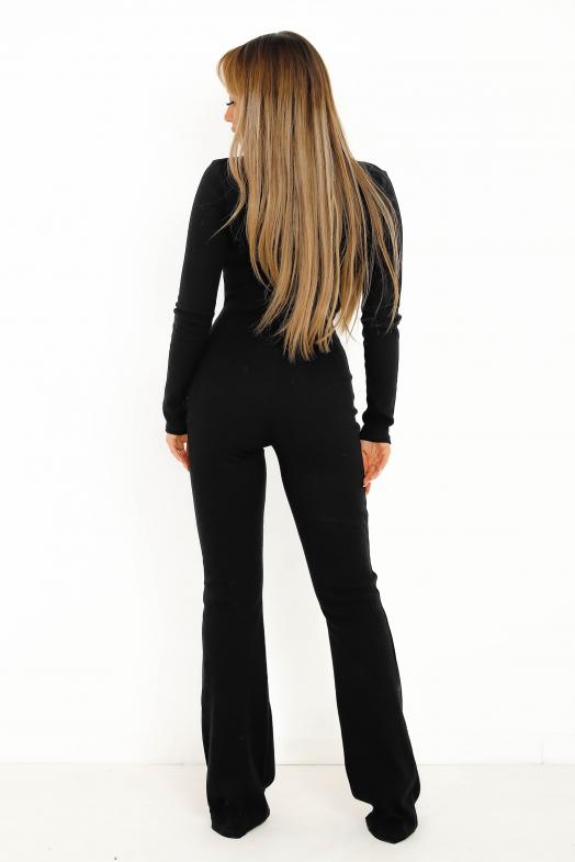 Combinaison Pattes d´Eph Femme Noir 