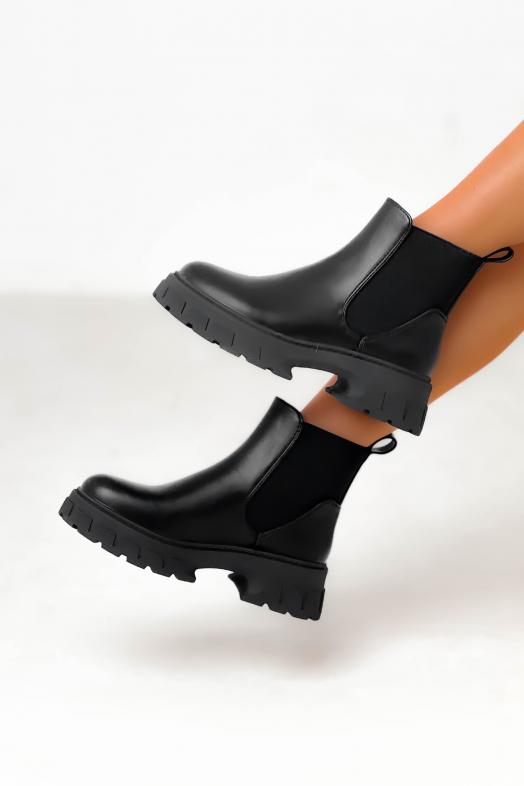 Boot´s Elastique Femme Noir