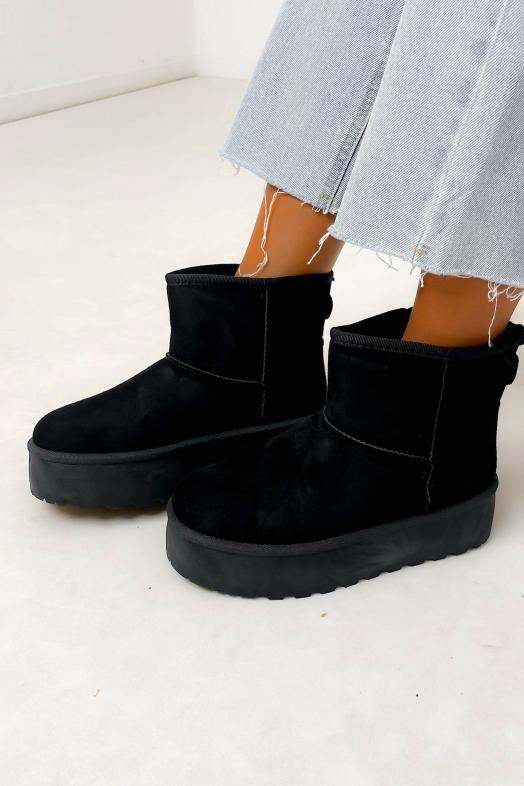 Boot´s compensées Noir 