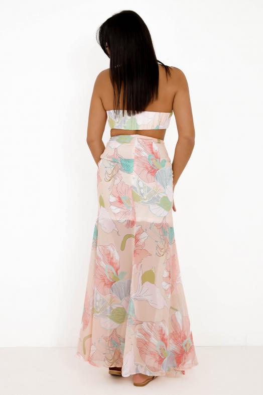 Ensemble Bandeau + Jupe Femme Nude 