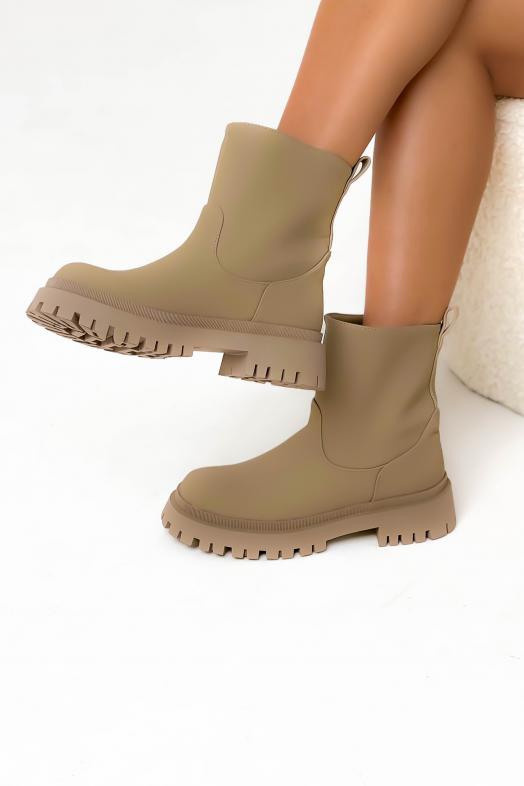 Boot´s Basses Femme Gomme Taupe 