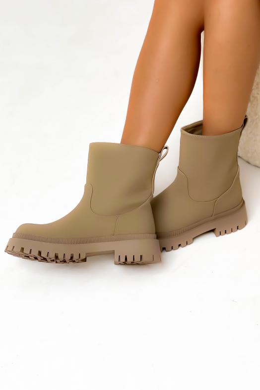 Boot´s Basses Femme Gomme Taupe 