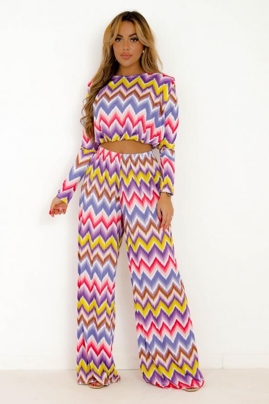 Ensemble Pantalon Imprimée